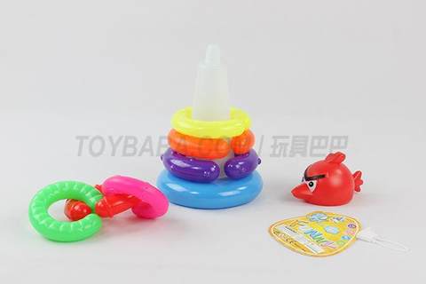 7-layer gap trap rings birds