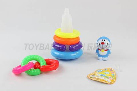 7-story tumbler gap trap ring jingle cat