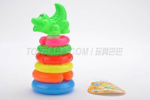 6-layer notched trap ring crocodile