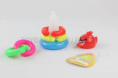 Five-layer gap trap rings birds