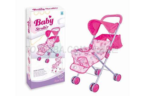 Baby sunshade trolley (white iron pipe)