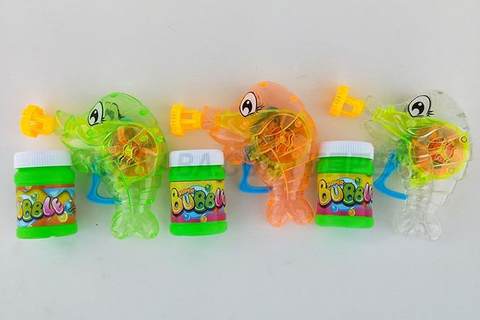 Transparent inertial light crayfish bubble gun