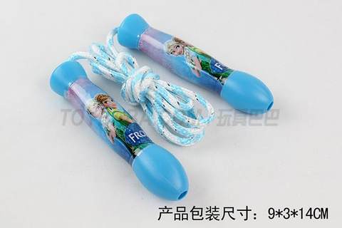 Frozen rope skipping