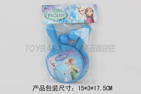 Frozen table tennis racket