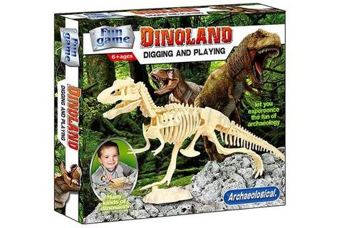 Archaeological excavation of Tyrannosaurus Rex (plaster)