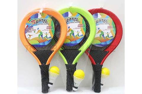Tennis racquet toys Sports toys Orange/green/red three colors