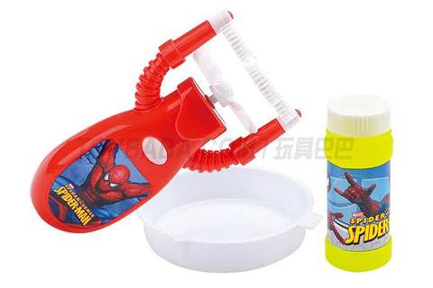 Electric bubble gun + fan (two-in-one) KT cat Spider-Man