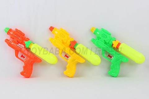 Solid color double bottle water gun