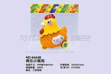 惯性带音乐灯光小萌鸡