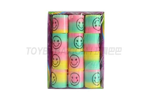 12 Taiwanese rainbow rings/display box