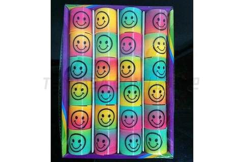 Taiwan color rainbow rings 24/display box