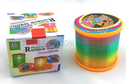 Magic light rainbow circle