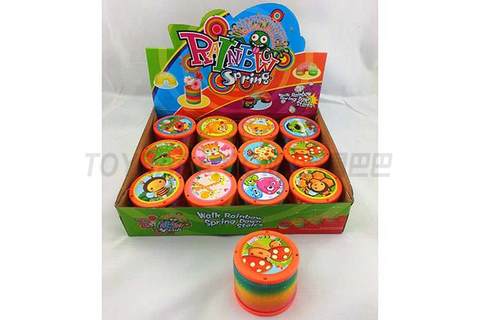 12 gold onion rainbow rings with lid/display box