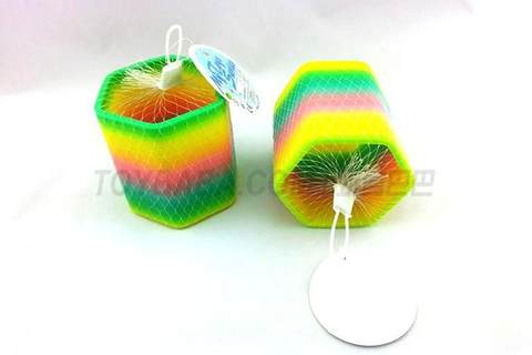 Taiwanese colored hexagonal rainbow circle