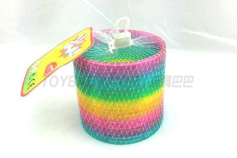 Golden onion transparent rainbow ring