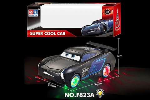 Car General Mobilization Universal car lights music car blue, with lights