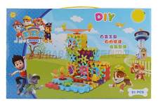 狗狗汪汪队电动积木（81PCS）