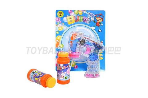 Transparent four-light bubble gun music 2 water English