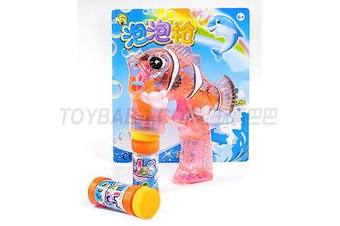 Music 2 Water four-light large transparent clown fish bubble gun