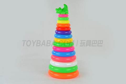 15-layer round ring crocodile