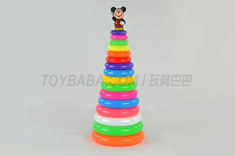 16-layer round collar Mickey Mouse