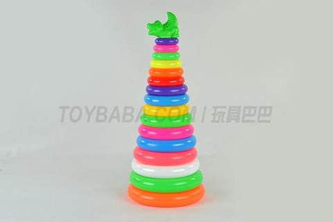 16-layer round ring crocodile