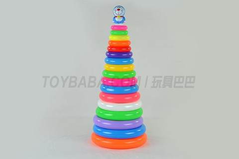 17-layer round ring jingle cat