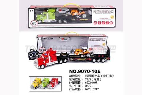 Remote control tractor tractor gliding farmer + bucket