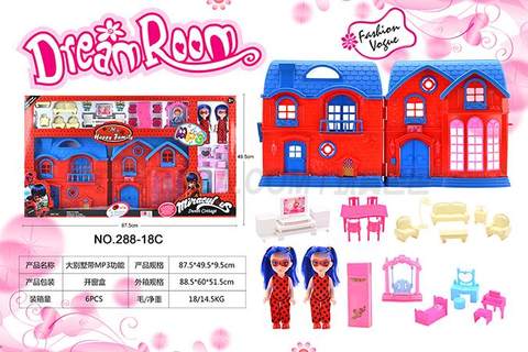 Large villa with MP3 function