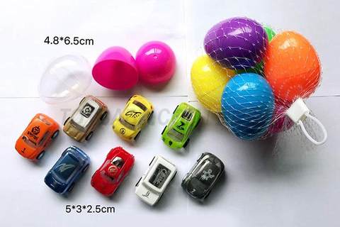 Paint, pad printing, open window business pullback vehicle