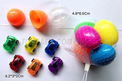 4.2cm transparent small pullback cart