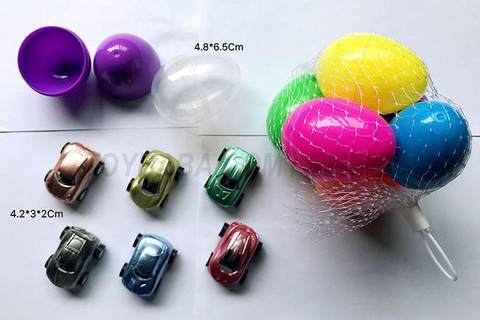 4.2cm painted window small pullback vehicle