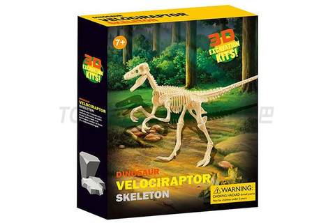 Assemble burst raptor skeleton
