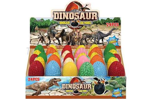 Dinosaur bursting egg