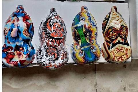 Yongye water transfer gourd pattern