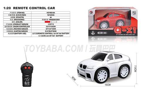 BMW X6 simulation car with Ertong 1purl 20Q version