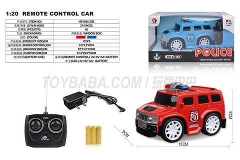 Sitong 1: 20Q version Hummer police car window box (power included)