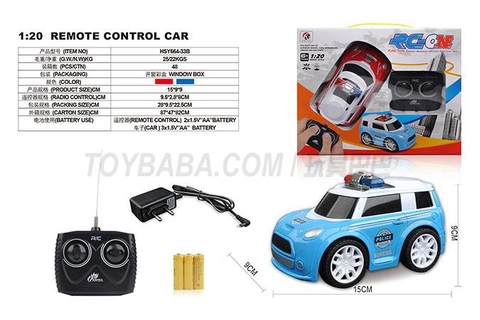 Sitong 1: 20Q version mini police car gift box (power included)