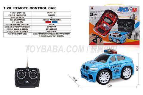 Stone 1: 20Q version of BMW X6 police car gift box