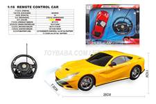 四通1：16法拉利F12有座方向盘礼品盒