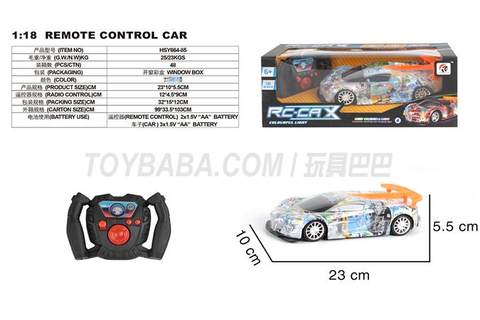 Sitong 1:18 Bugatti water transfer window box