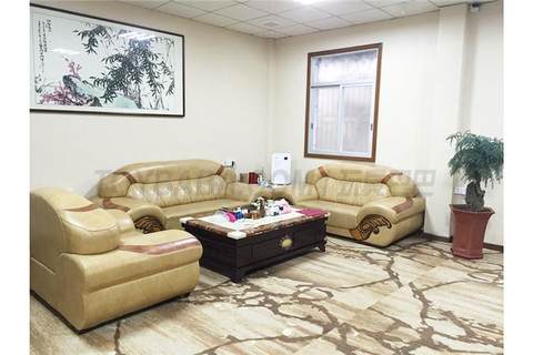 Office reception of rubber lining toy processing factory