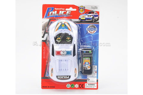 Remote control police car