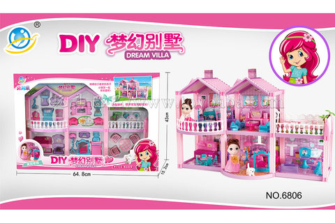 DIY Dream Villa Children's House Toys