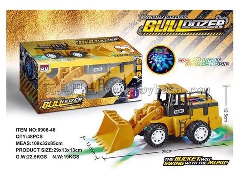 Excavator, children's educational toys, electric vehicles