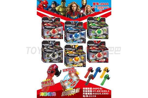 Children's cartoon top toy series magic top
