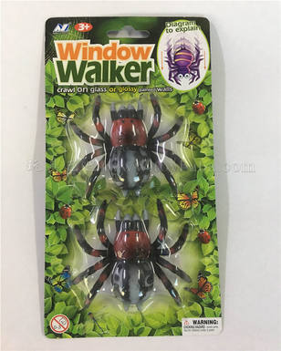Paint painting 2 wall-climbing spiders (no spare wheels)