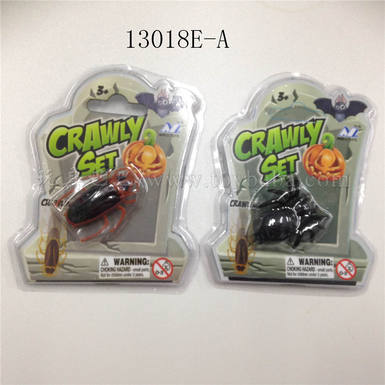 A mixture of door-climbing cockroaches and spiders (grey)