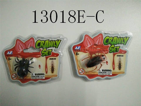 A mixture of door-climbing cockroaches and spiders (cake)