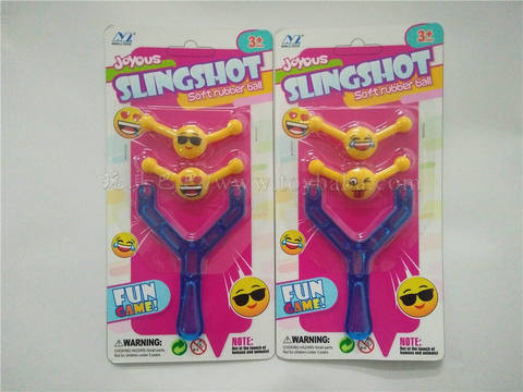 Smiling face slingshot